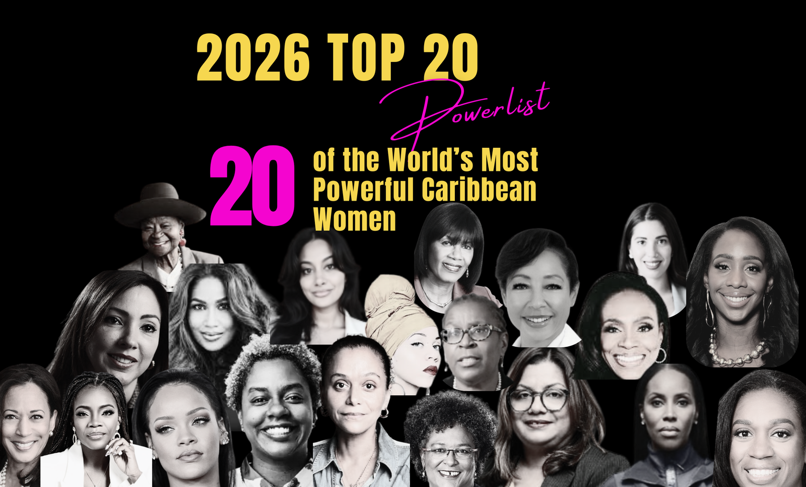 The 2026 Power List: 20 of the World’s Most Powerful Caribbean Women